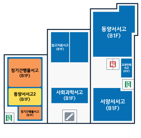 지하 1층 안내도면